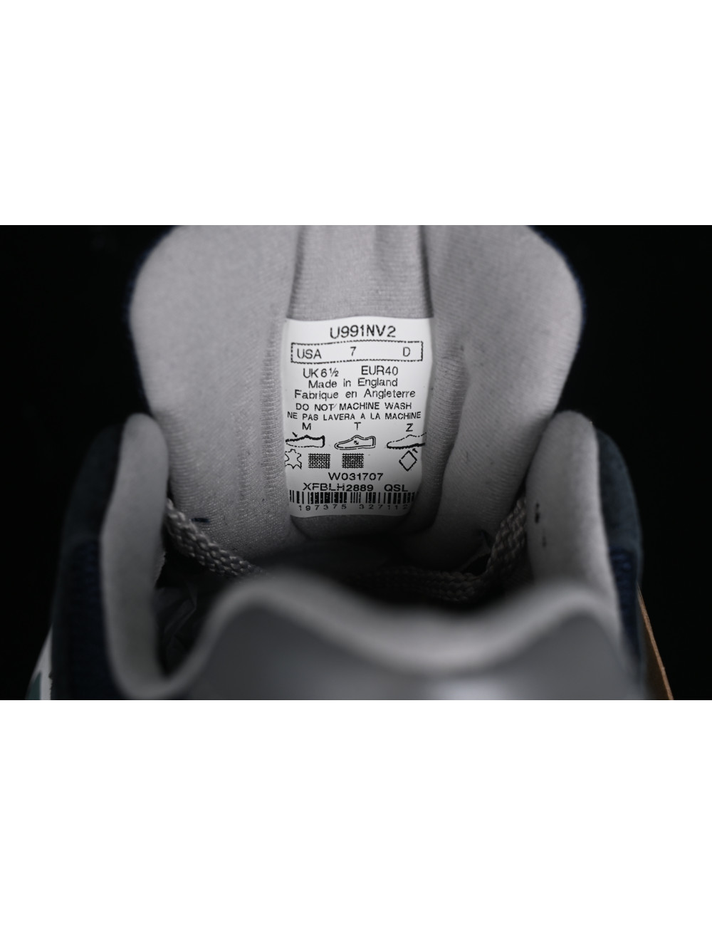 New Balance Made In USA M991 U991NV2